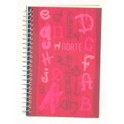 Indice con espiral 12 x 8 cm x 40 hojas Norte