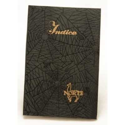 Indice tapa hule 12 x 8 cm x 80 hojas Norte