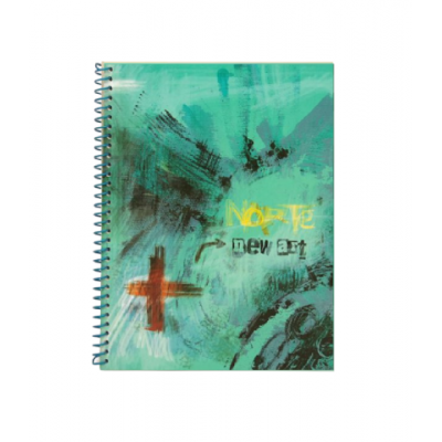 Cuaderno espiralado con indice x50 hojas Norte