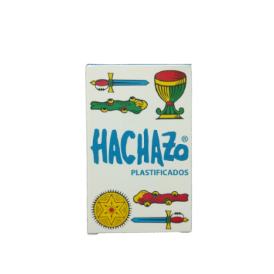 Naipes españoles x 50 plastificado HACHAZO