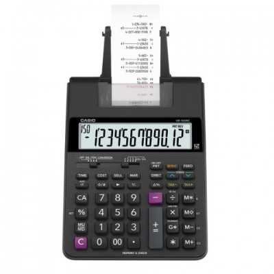 Calculadora 12 digitos con impresora HR-100 rc CASIO