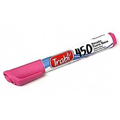 Marcador de pizarra recargable Rosa punta redonda Trabi