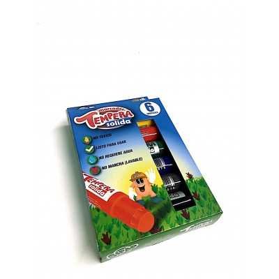 Temperas marcador solida x 6 unidades SIFAP