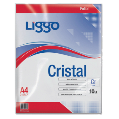 Folios A4 x100 unidades Liggo