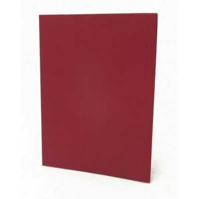 Carpeta A4 2 solapas presentación Bordo Bropaco