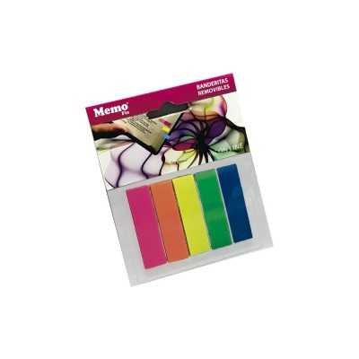 Señalador de Páginas Banderitas Autoadhesivas NEON Memo Fix