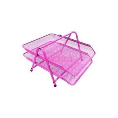 Bandeja de Alambre 2 pisos ROSA Onix