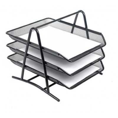 Bandeja de Alambre 3 pisos ROSA Onix