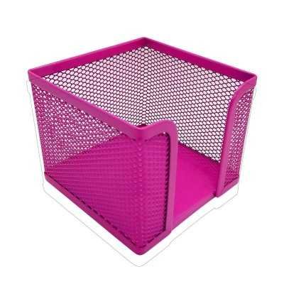 Portataco de alambre 9x9 cm ROSA Onix