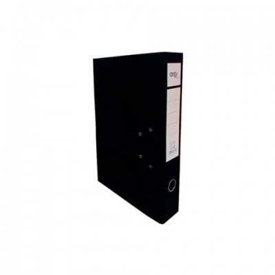 Bibliorato A4 lomo angosto NEGRO