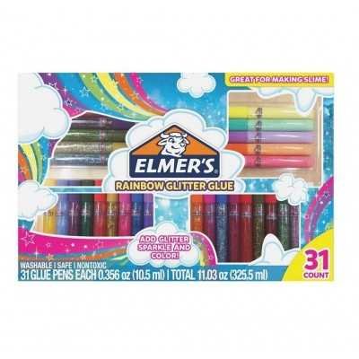 Kit Adhesivo RAINBOW GLITTER x31 colores 325.5 ml ELMERS