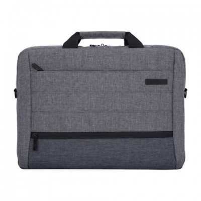 Maletín Laptop GRIS 15,6 pulgadas 3 cierres Onix