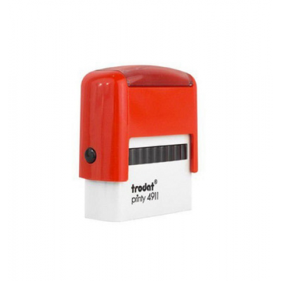 Sello Automático Printy 4911 38x14 mm ROJO Trodat