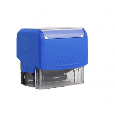 Sello Automático Printy 3911 38x14 mm AZUL Trodat