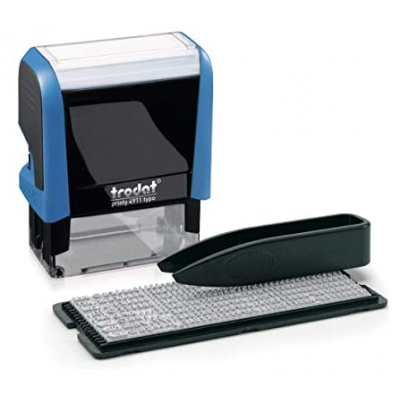Sello Automático Printy 4911 38x14 mm con imprentilla Trodat