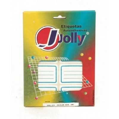 Caja de etiquetas escolar VERDE x 240 unidades Jolly