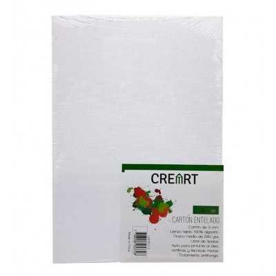 Cartón Entelado 40x60 cm Creart grosor 3 mm Libesa