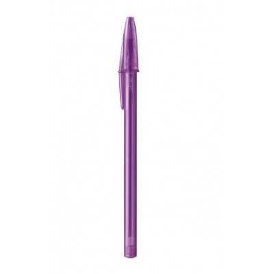 Bolígrafo Cristal FASHION LILA 1 mm BIC