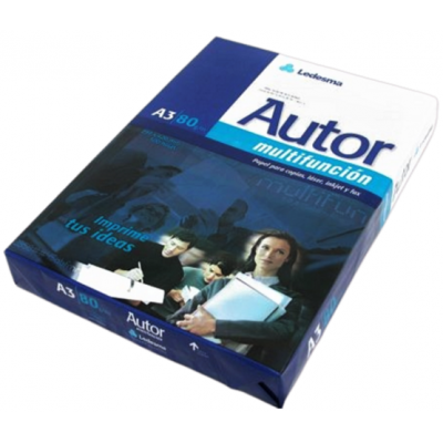 Resma Papel A3 x500 hojas de 80 grs Autor Ledesma