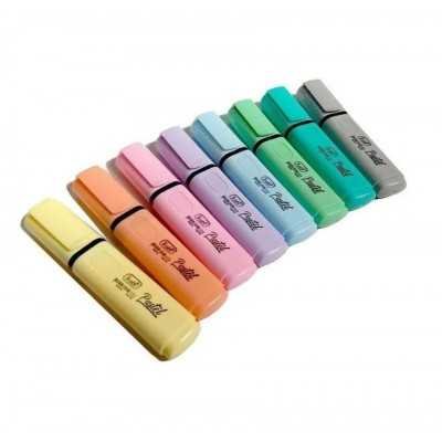 Resaltador HIGHTEXTER Pastel x8 colores surtidos Trabi