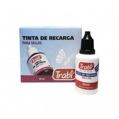 Tinta para sellos ROJO x30 ml Trabi