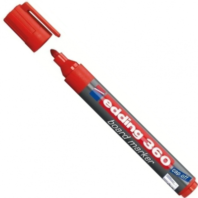 Marcador para pizarra recargable Art 360 NARANJA punta redonda Edding