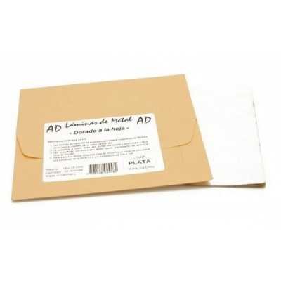 Laminas p/dorado plata sobre x 10h AD