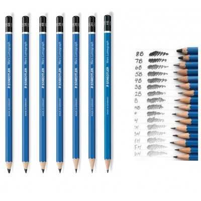 Lapiz de Grafito Lumograph por Unidad 2B Staedtler