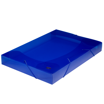Caja plastica oficio 4 cm con elastico Rideo