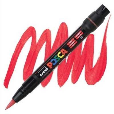 Marcador Posca PCF-350 Punta Pincel Uni