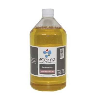 Aceite de lino estudio 1000 cc Eterna