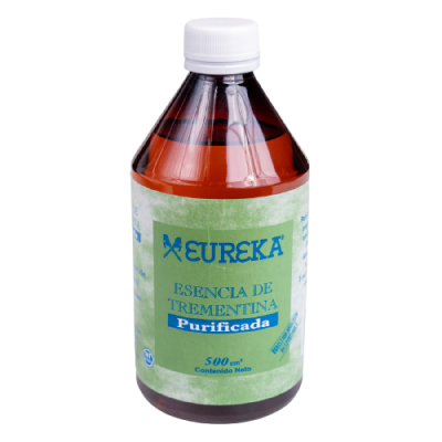 Esencia de trementina 500cc Eureka