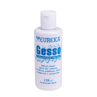 Gesso de viscosidad media 120cc Eureka
