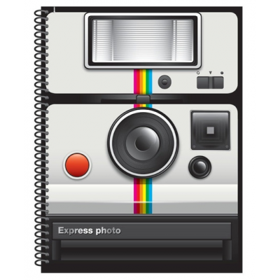 Cuaderno con espiral A4 tapa flexible linea 16 x84 hojas rayado Ledesma