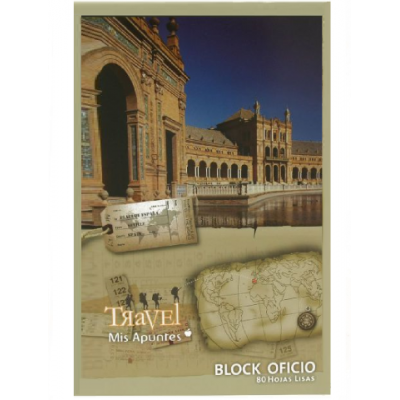 Block Oficio LISO x80 hojas Mis Apuntes