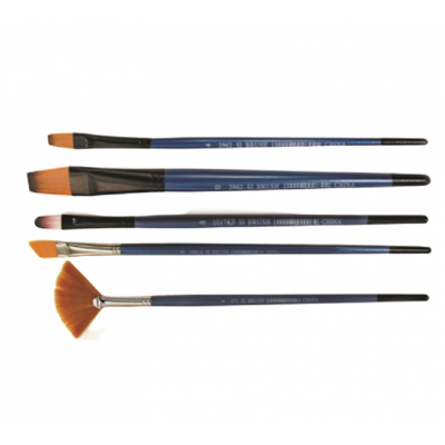 Set de pinceles Sinteticos surtidos x5 unidades StationeryImag