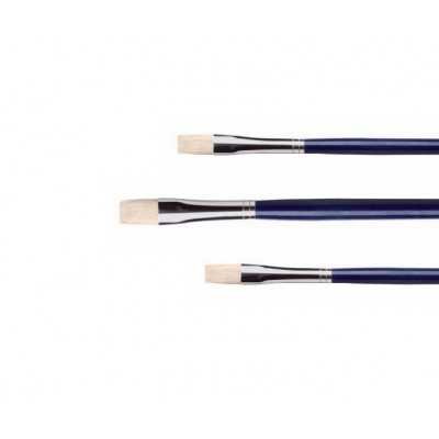 Pincel cerda chunking chato mango largo Serie 113 Casan