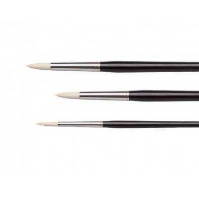 Pincel redondo sintético imitación cerda Serie 1170 Casan desde N°2