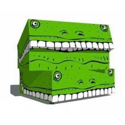 Caja archivo cartón legajo 12 Cocodrilo Paperland