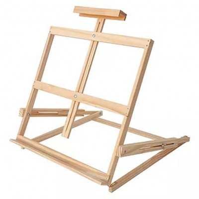 Atril de pintor de mesa de pino Fime