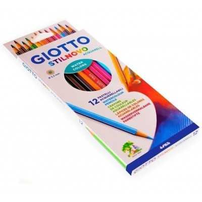 Lapices de colores acuarelables Stilnovo x12 unidades Giotto