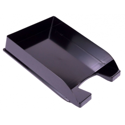 Bandeja A4 de 1 piso autoapilable negro Liggo Trade