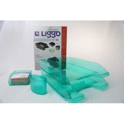 Set de escritorio A4 Verde Liggo Trade