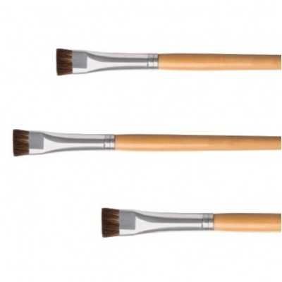 Pincel Pony Chato Mango Corto Serie 280 Casan desde N°6