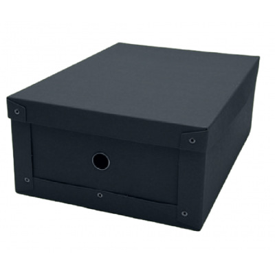 Caja de carton de colores 40x26x14 cm con remaches Les Cahiers