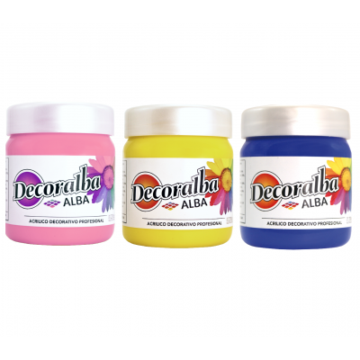 Acrílico decorativo x200 cc Decoralba x color
