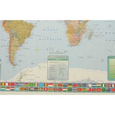 Mapa Mural Portable 65x95 cm de papel x unidad