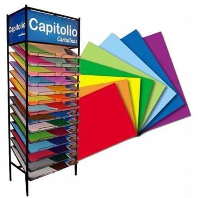 Cartulina de colores Capitolio x unidad