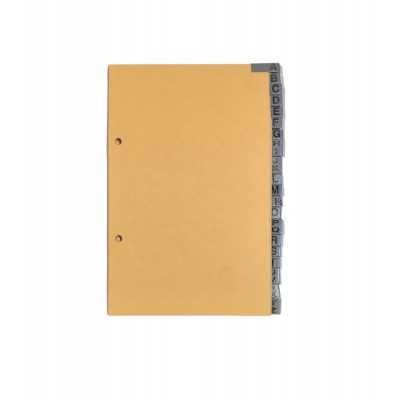 Indice Esquela de cartulina