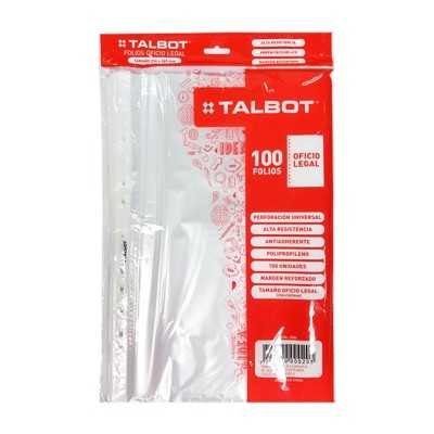 Folios oficio x100 unidades Talbot/ Clover